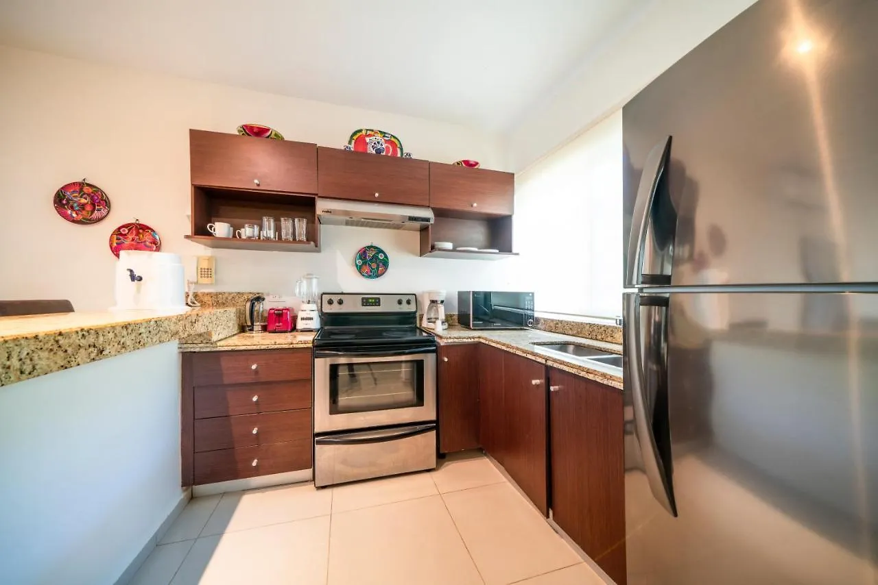 Modern 2 Bedroom Condo With Pool, Bbq & Gym - Solana At Sabbia Condos Playa del Carmen 0*,  Mexikó
