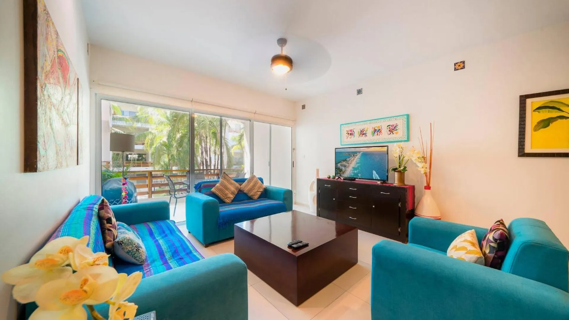 Modern 2 Bedroom Condo With Pool, Bbq & Gym - Solana At Sabbia Condos Playa del Carmen Hébergement de vacances